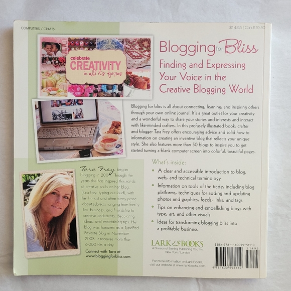Blogging For Bliss Paperback by Tara Frey - Picture 8 of 10